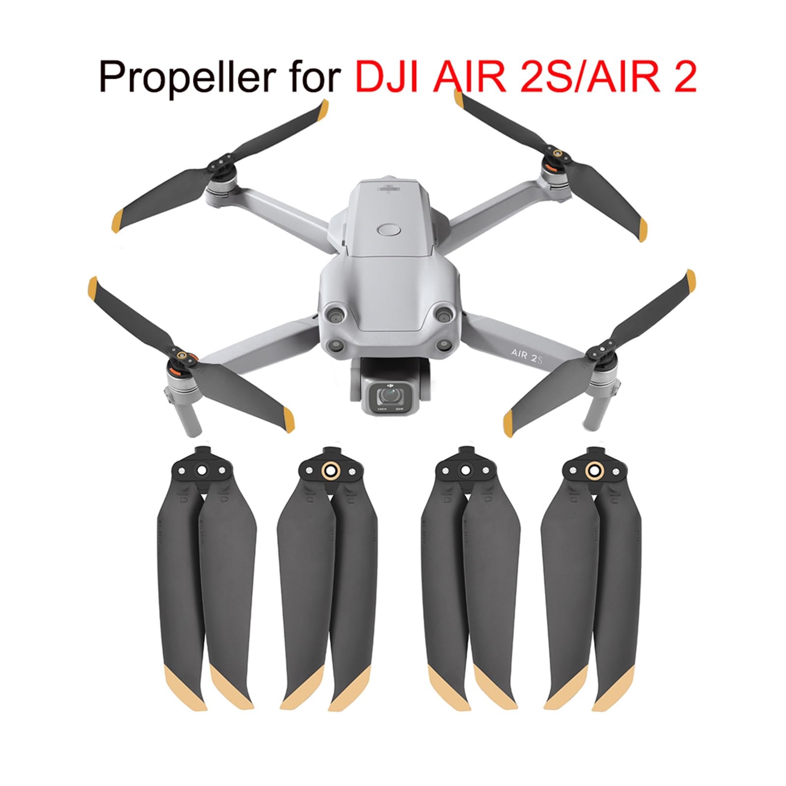 Amazon.co.jp: 低ノイズプロペラ DJI Mavic Air 2/AIR 2S 7238